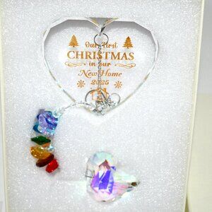 TUCUXY Crystal Suncatcher, Heart Keepsake Gift- NEW HOME 2025 NWT  Brand: TUCUXY